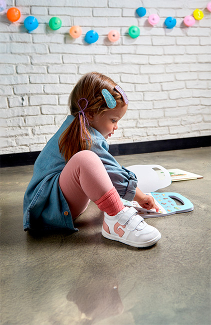 Zapato respetuoso para acompañarle en sus primeros pasos