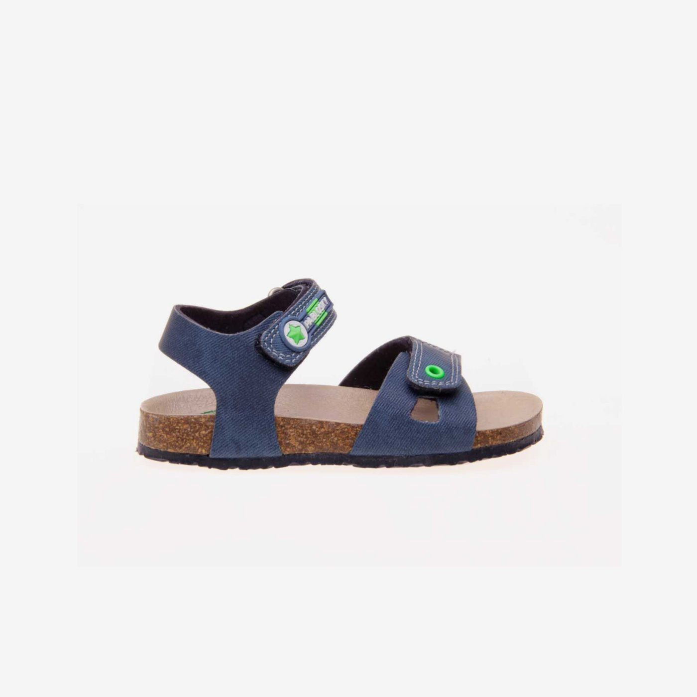 Sandalia niño pablosky en piel con doble velcro