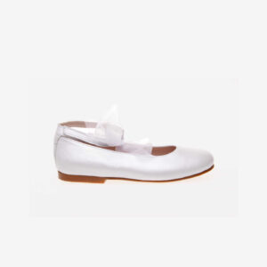 Manoletina - merceditas en piel con velcro