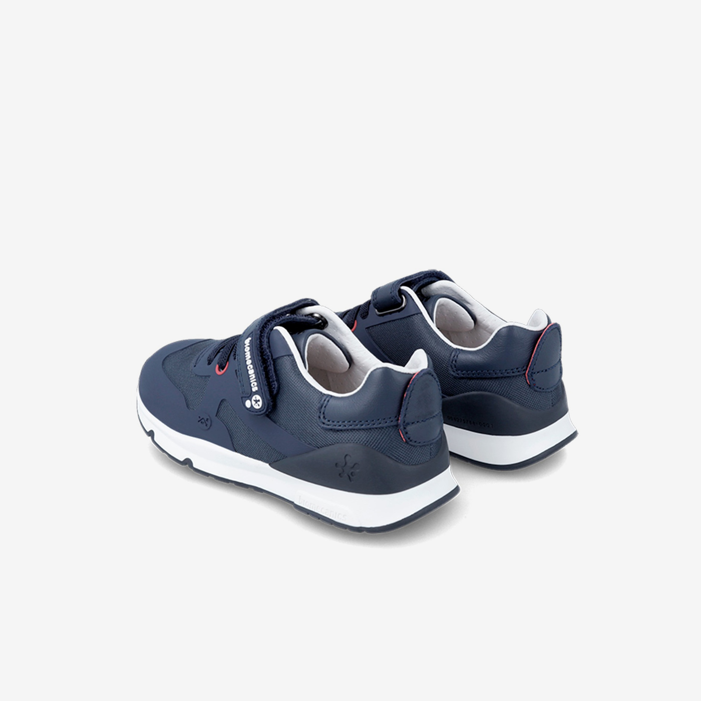 Deportivos colegiales azul marino con velcro y puntera reforzada