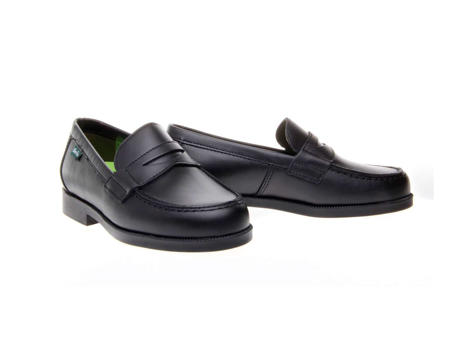 Mocasín de piel Gorila  con suela de goma