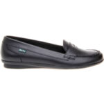 Mocasín Gorila niña en azul marino.