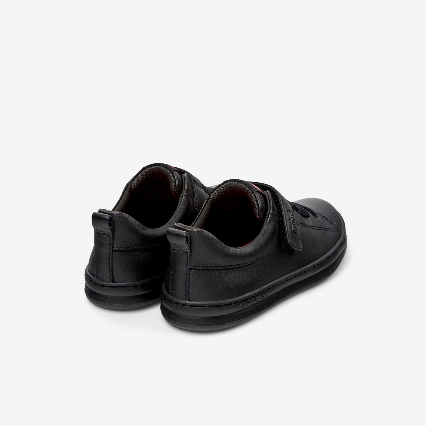 Camper zapato colegial niño con velcro