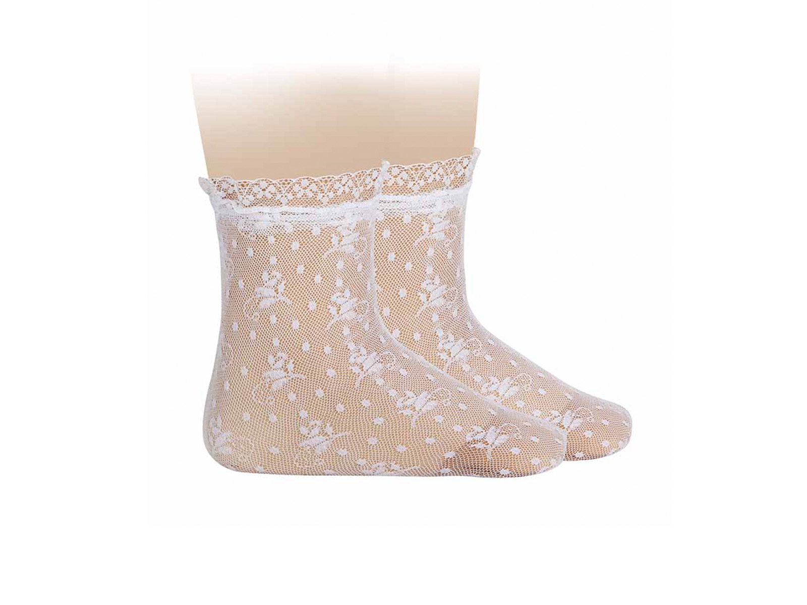 Calcetines Blancos con encaje para niñas