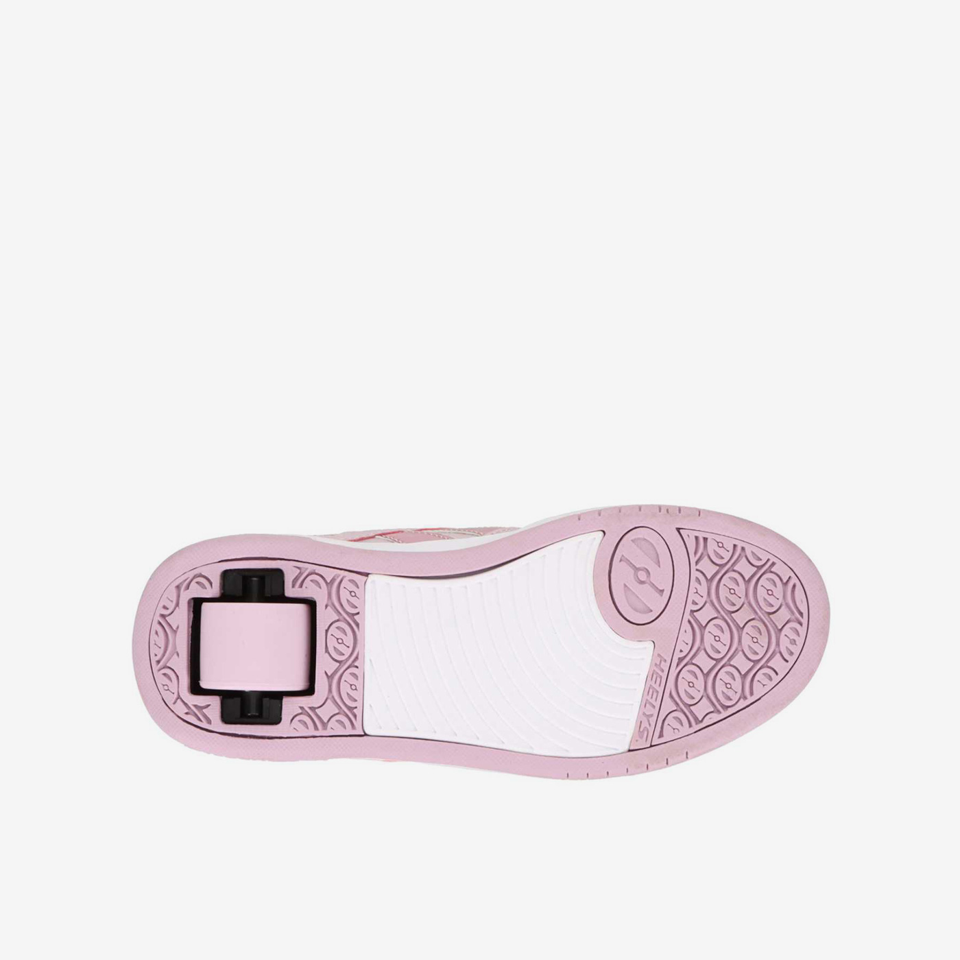 Deportivas de niña con ruedas y cordones.