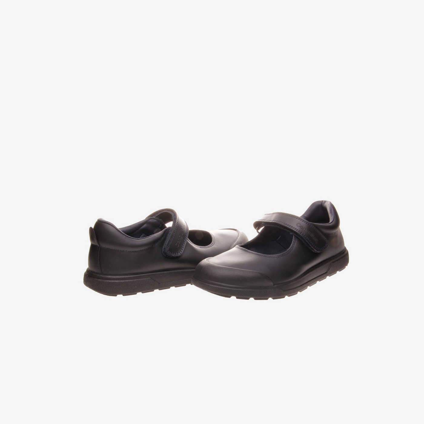 Zapato colegial para niña en color azul oscuro