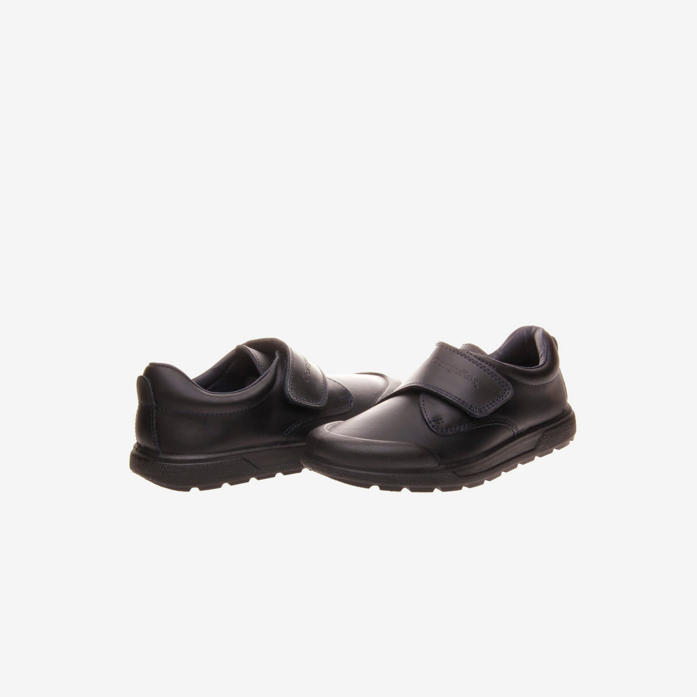 Zapato colegial de piel: Indestructibles con velcro