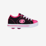 Zapatillas con ruedas Heelys negro/blanco/fucsia