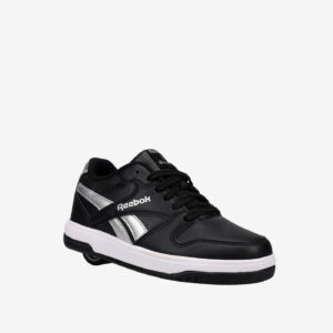 Heelys negras con diseño Reebok y ruedas desmontables, combinan comodidad, estilo y diversión para niños que no paran ni un segundo.