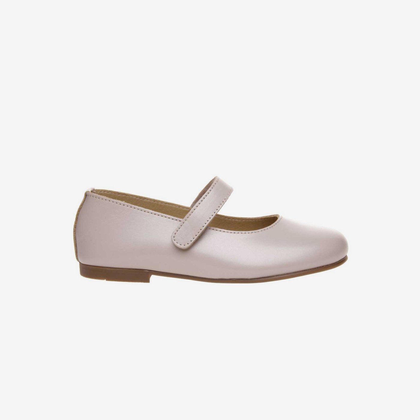 Mercedes fino niña en piel Landos con velcro