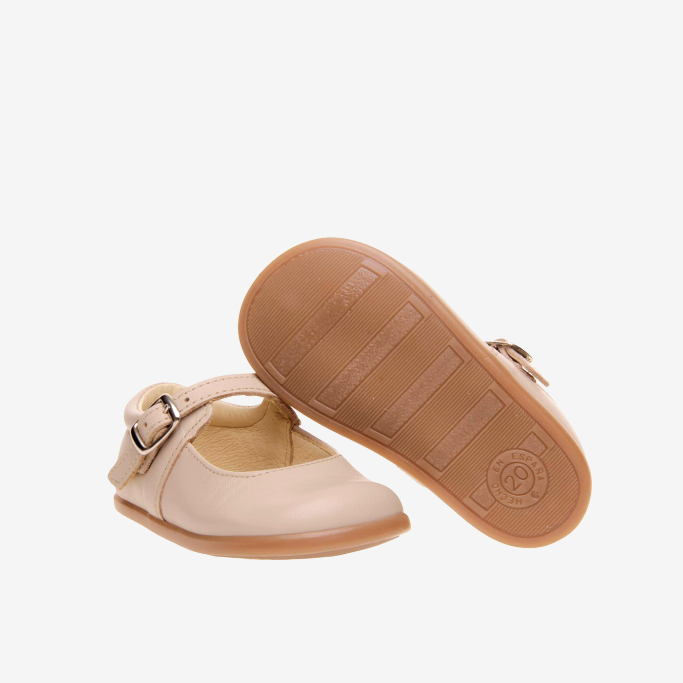 Merceditas respetuosas color camel, de Nens