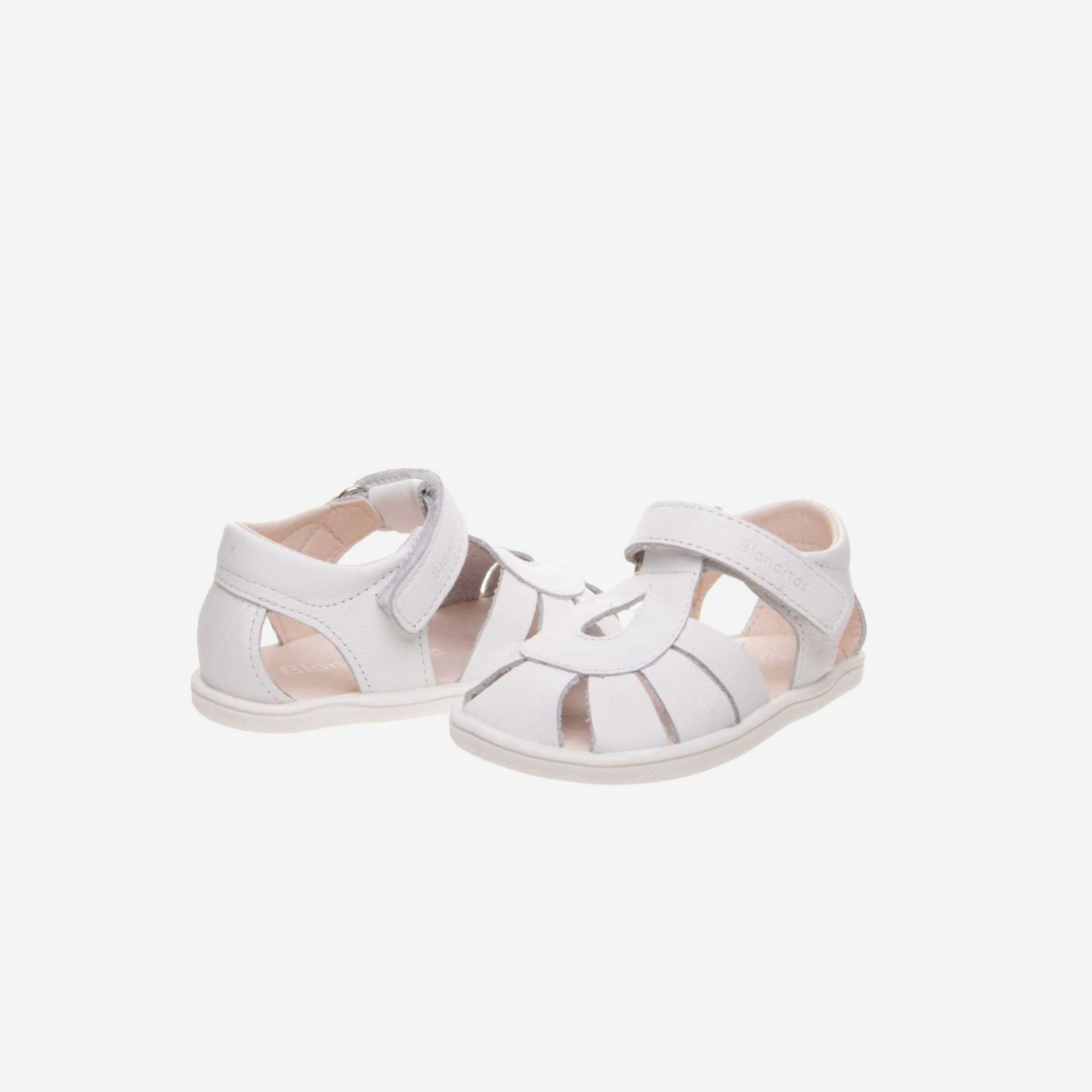 Sandalia respetuosa para niña Blanditos by Crio’s – Blanco
