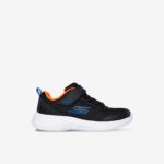 Skechers  negras y azules niño | Ligeras, cómodas y con velcro