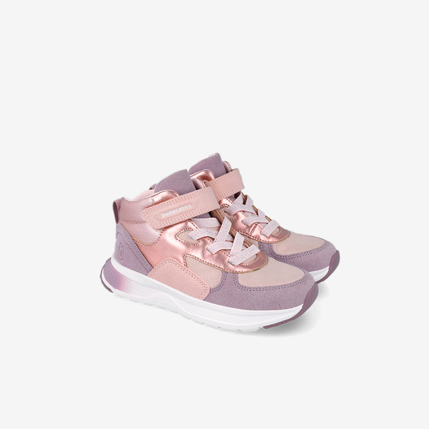 Bota Biomecanics de color rosa para niña