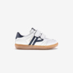 Deportiva urbana niño Pablosky  blanca y negra velcro