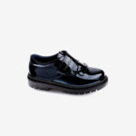 Blucher escolar Pabloskyniña charol azul marino con velcro