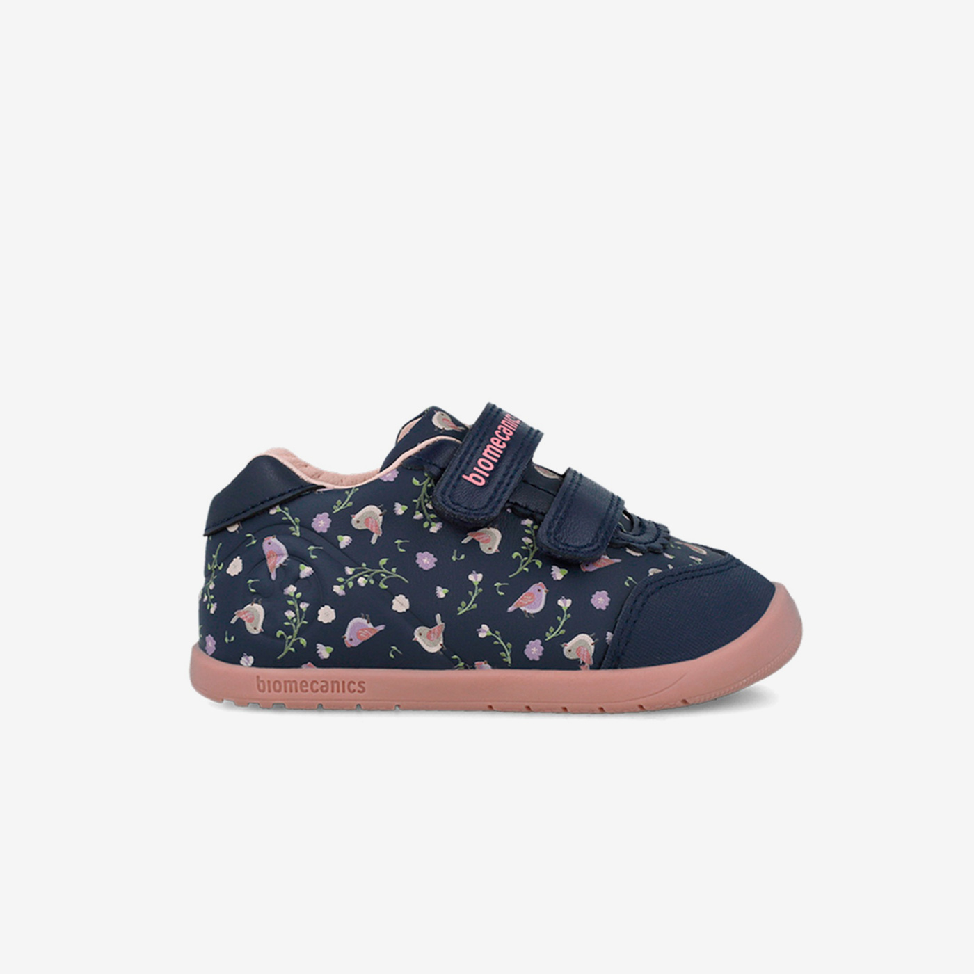 Botita Biomecanics Azul estampada con Velcro