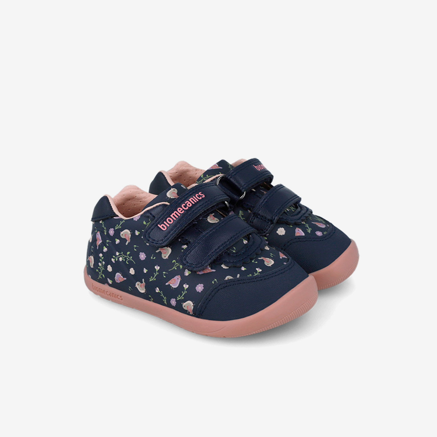 Botita Biomecanics Azul estampada con Velcro