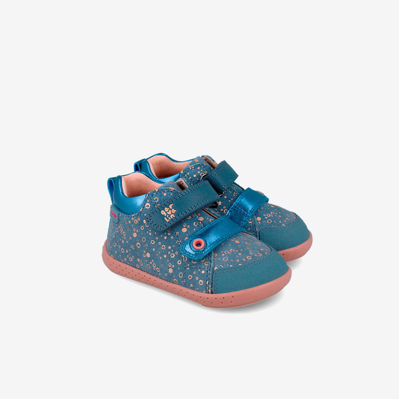 Botitas Garvalín azul con destellos