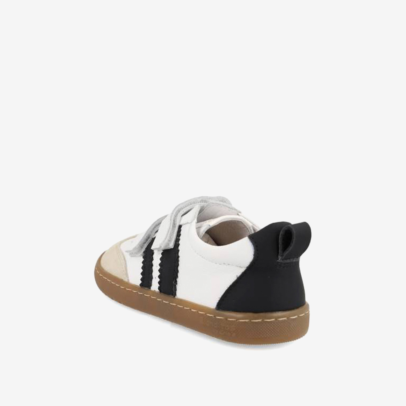 Zapatos deportivos para niño en blanco y negro