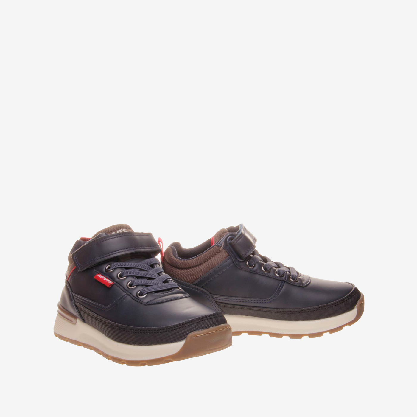 Bota Levis azul niño grande con velcro | Urbana y segura