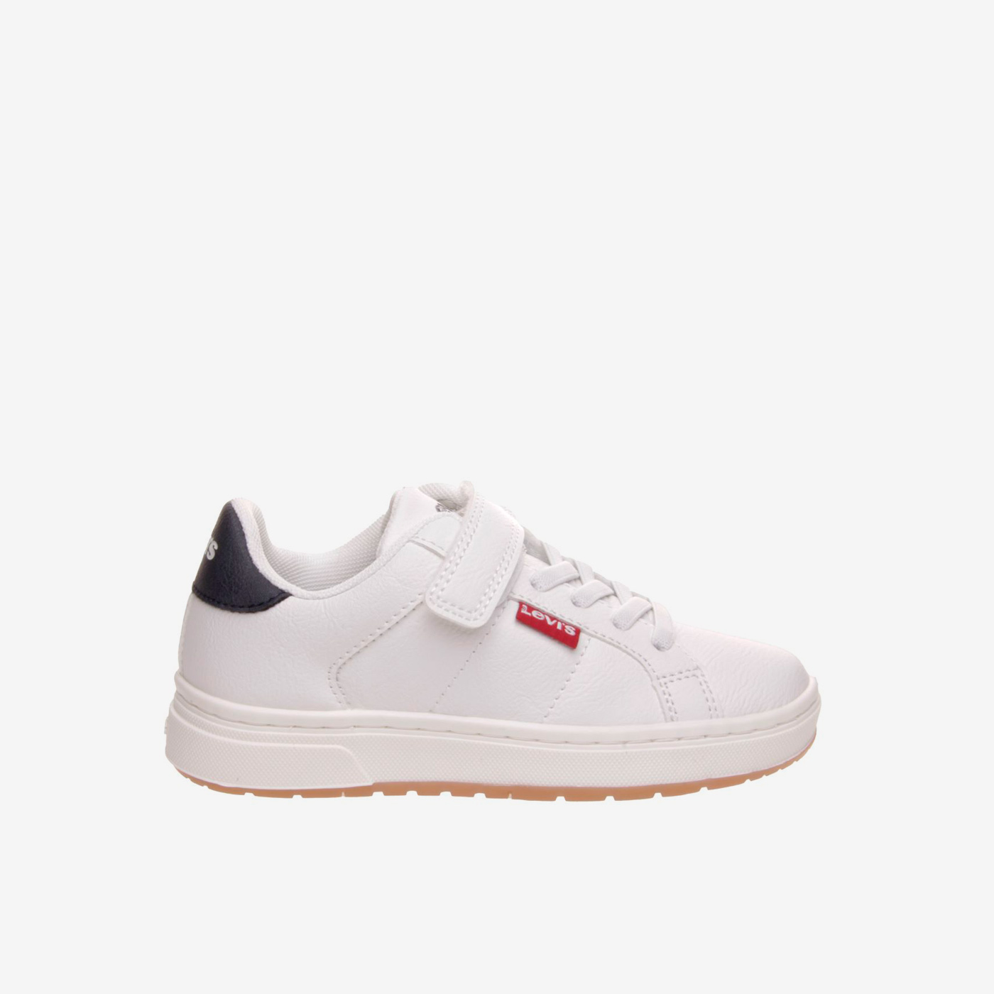 Zapatillas Levi’s blancas para niño | Comodidad para el cole y más allá