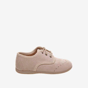 Blucher Vulpeques niño en textil con cordones y suela de goma. Ligero, elegante y cómodo. Perfecto para vestir con estilo sin perder comodidad.