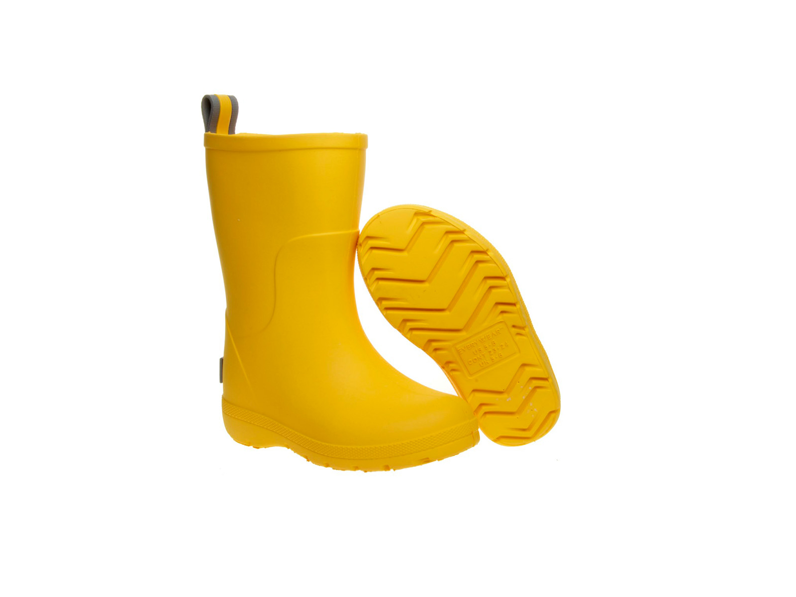 Bota de agua Isotoner en color amarillo