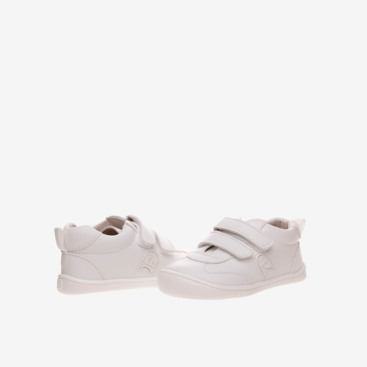 Zapatillas Piruflex blancas guardería respetuosas | Primeros días