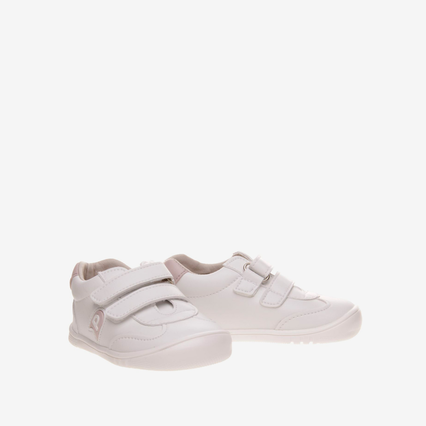 Zapatillas Piruflex blancas guardería respetuosas | Primeros pasos