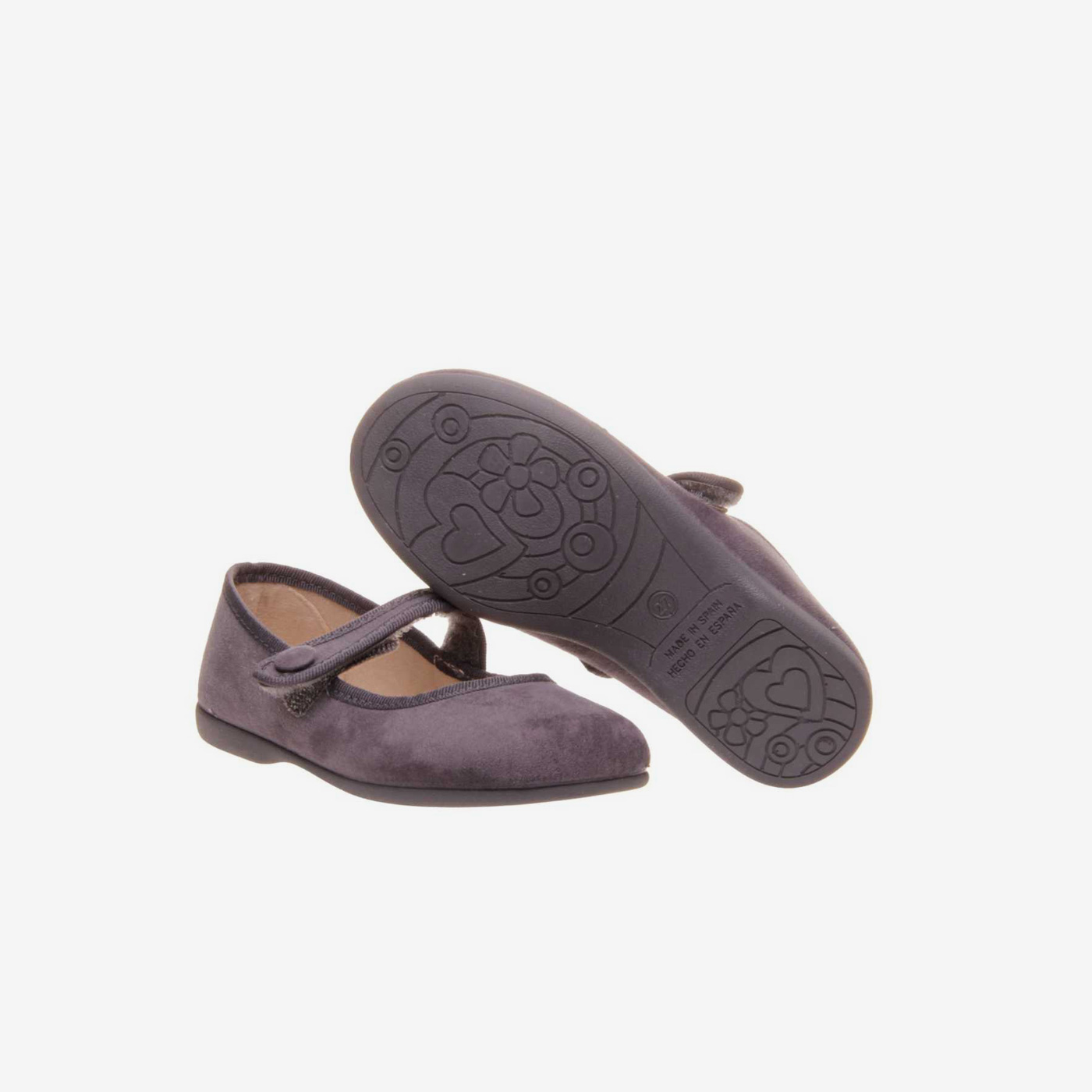 Merceditas con tira de velcro Batilas