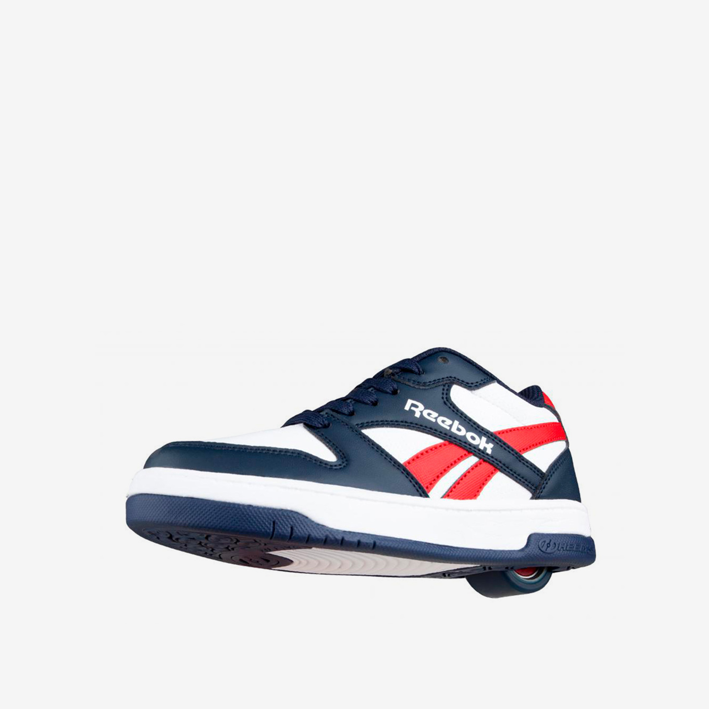 Zapatillas con ruedas Heelys Reebok  blanco y azul marino