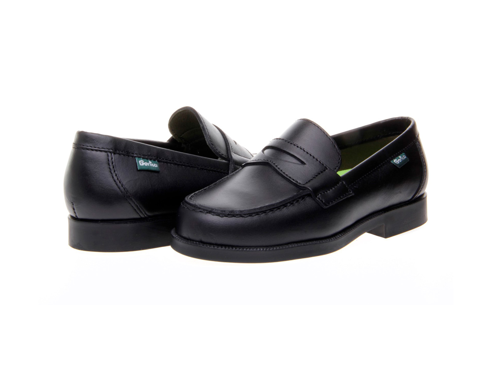 Mocasín de piel Gorila  con suela de goma