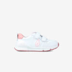 Deportiva blanca y rosa de Biomecanics para niña
