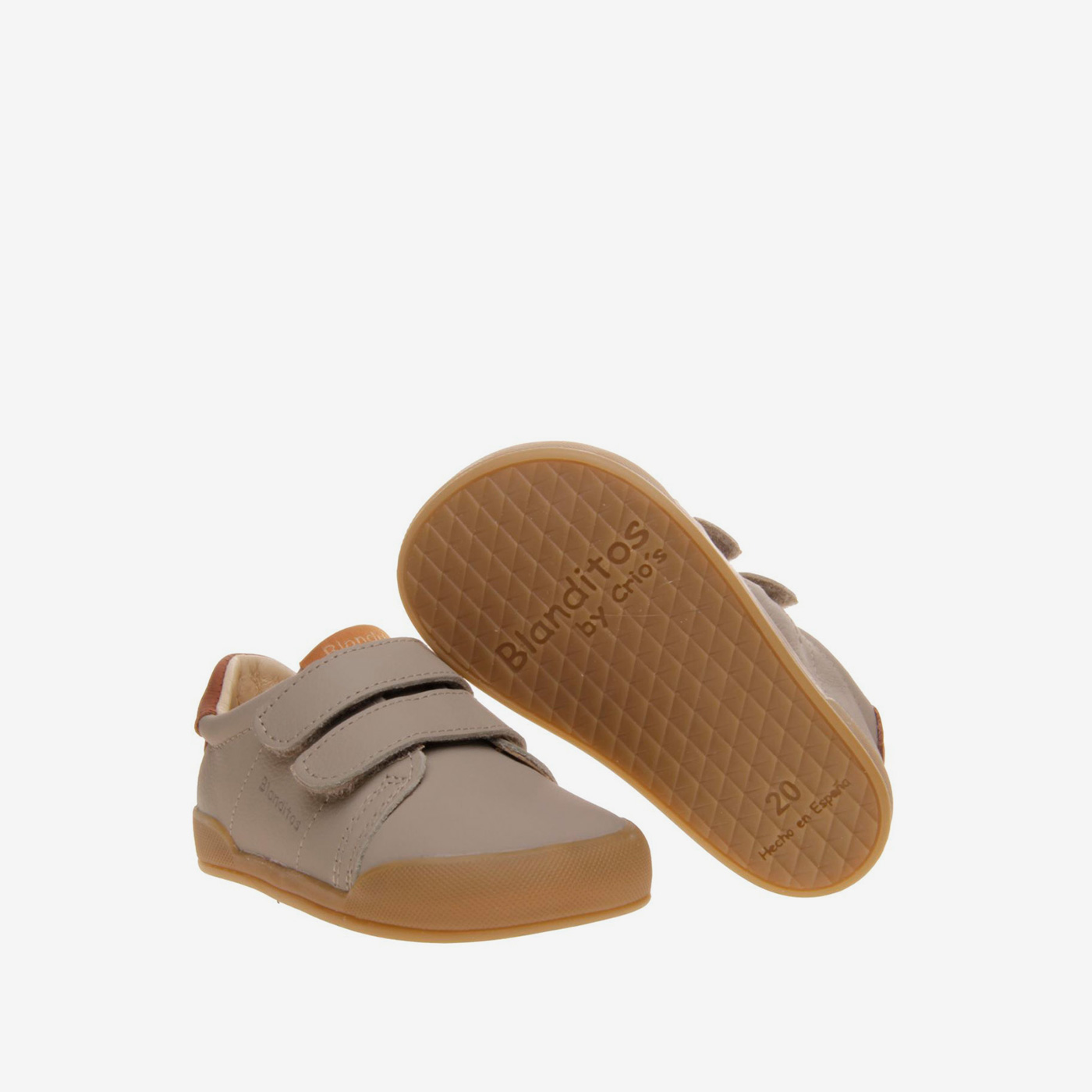 Blanditos deportivo respetuoso en verde unisex con velcro