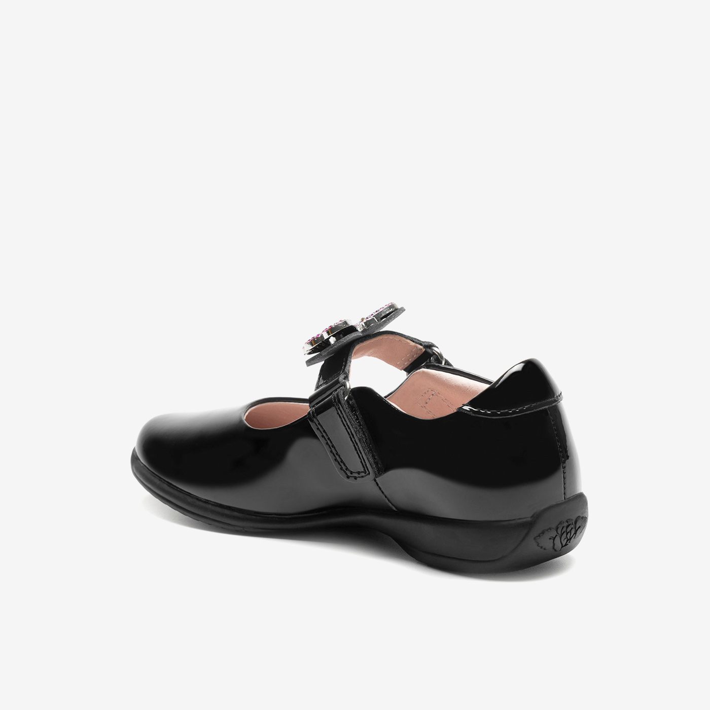 Lelli Kelly merceditas de charol negro con correas divertidas