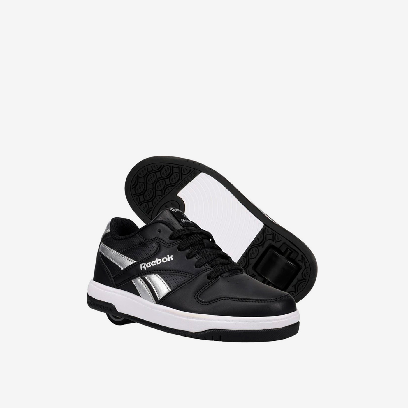 Zapatillas de ruedas Heelys Reebok con cordones.