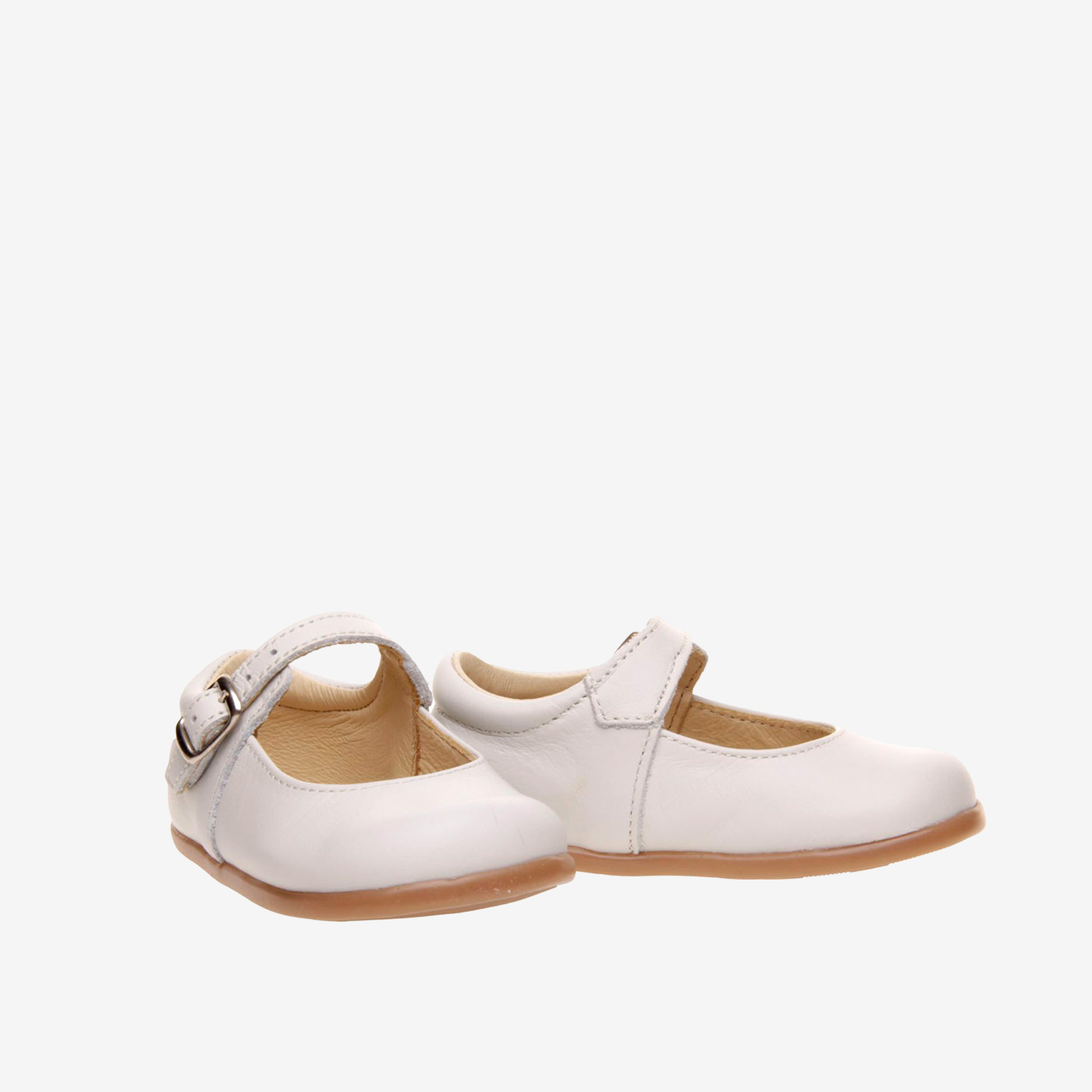 Merceditas respetuosas Beige con suela flexible