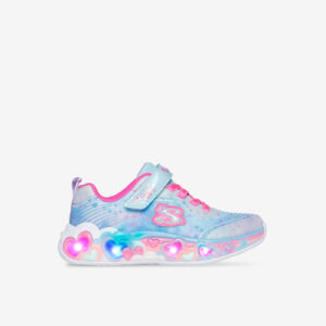 Skechers niña con luces y corazones | Bonitas, cómodas y fáciles de poner