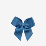 Lazo grande para niña color azulón