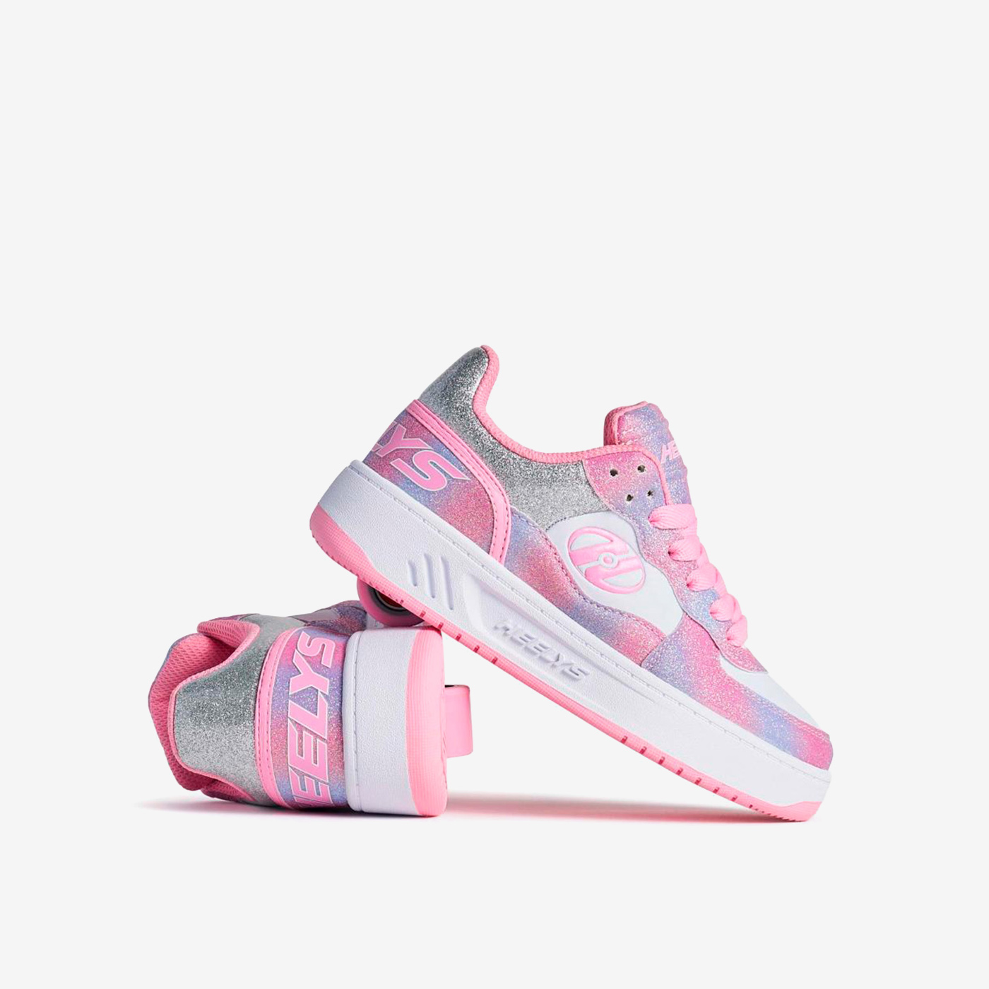 Zapatillas Heelys niña con ruedas multicolor | Brillan sin parar