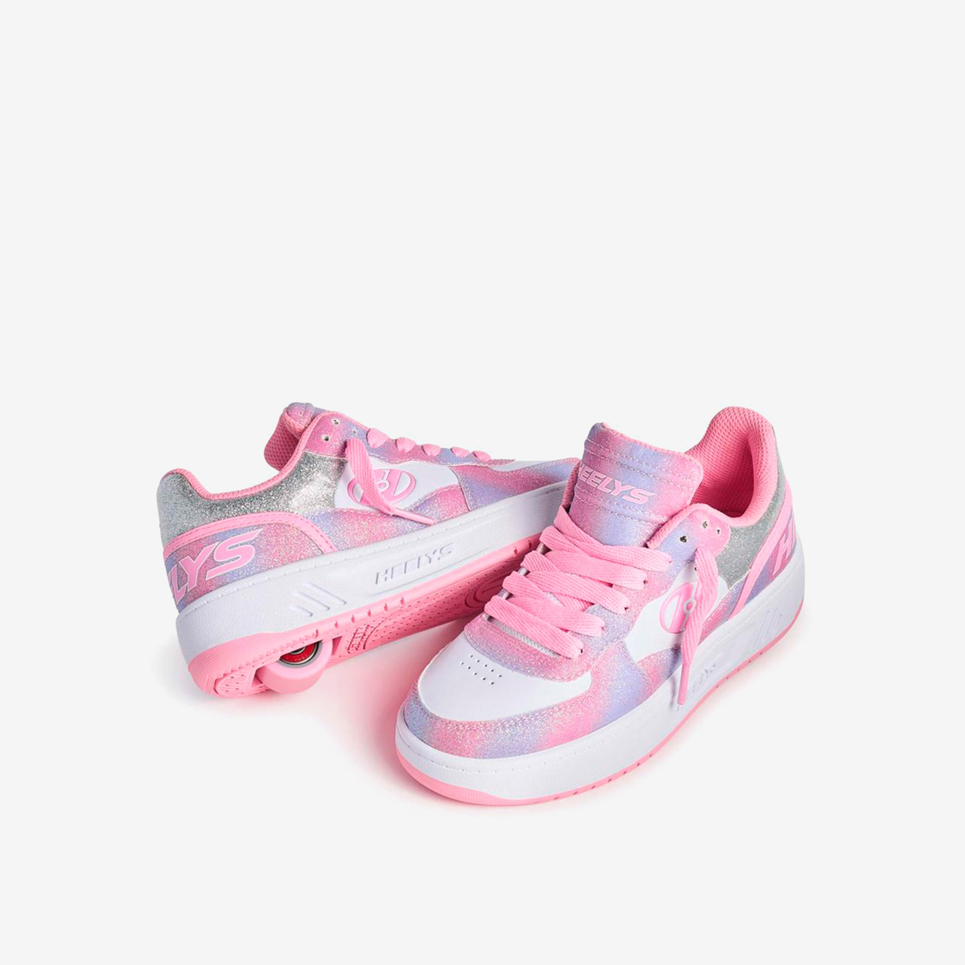 Zapatillas Heelys niña con ruedas multicolor | Brillan sin parar