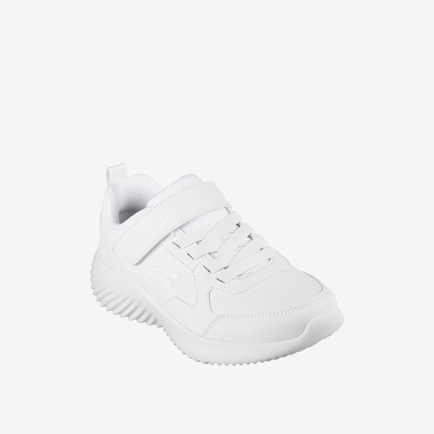 Zapatillas SkechersBlanco Unisex Lavables Velcro Colegial