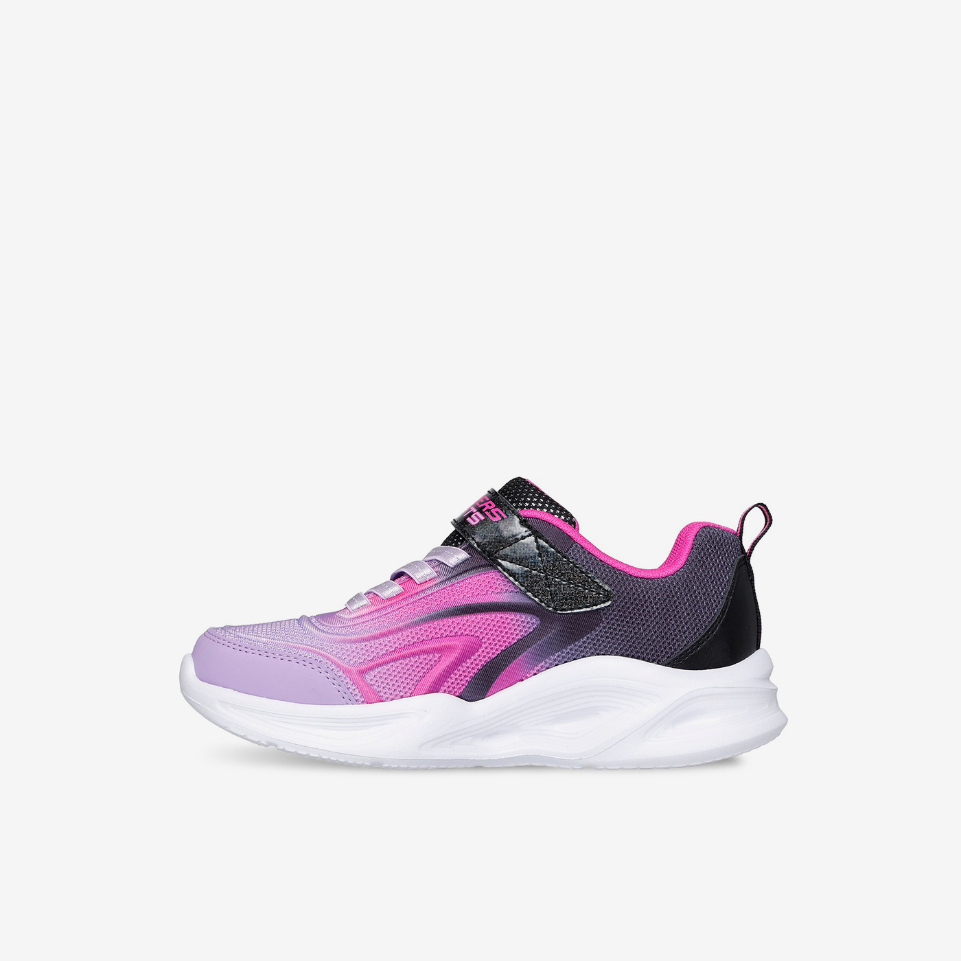 Skechers deportivas con luces, en tonos rosas