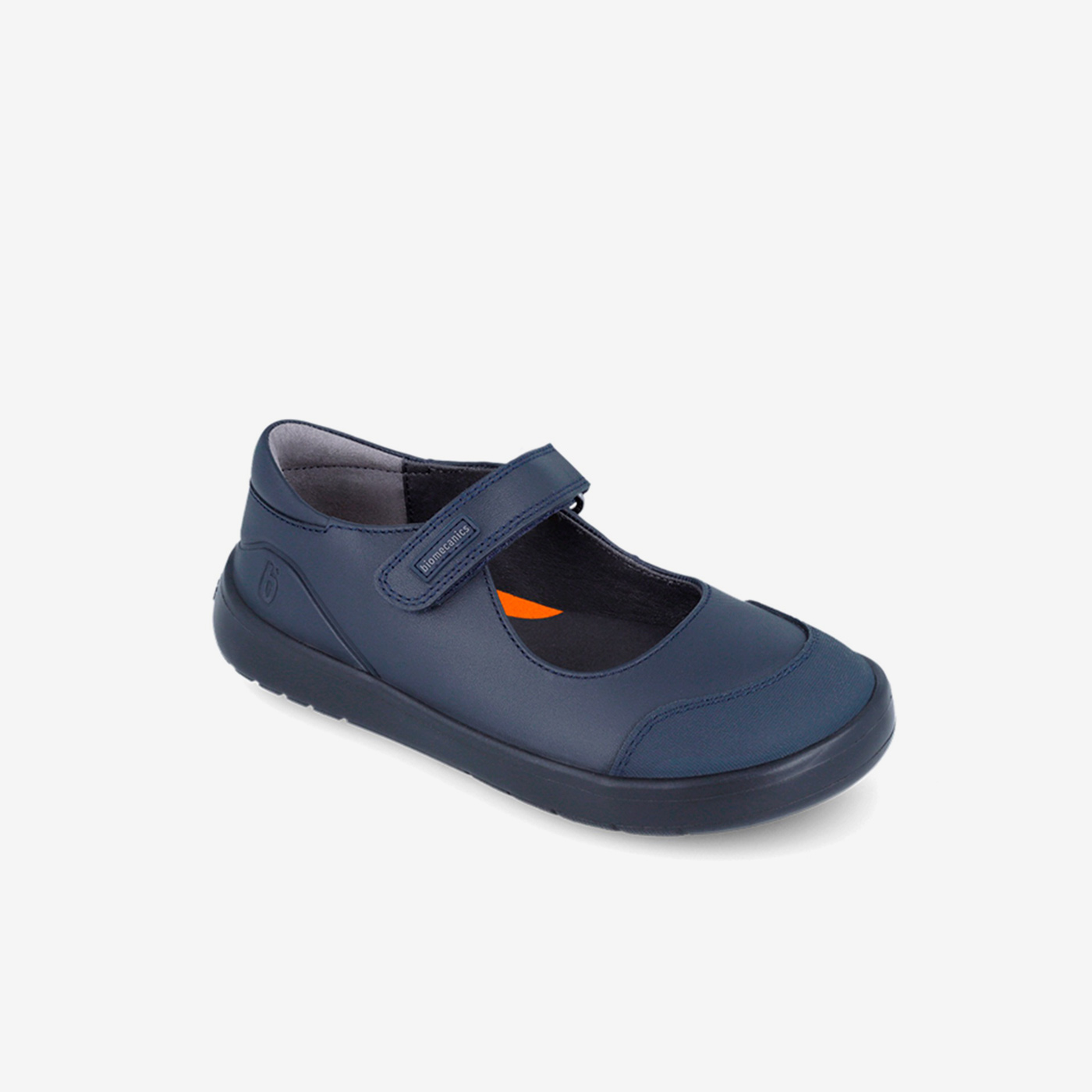 Merceditas colegiales azul marino con velcro