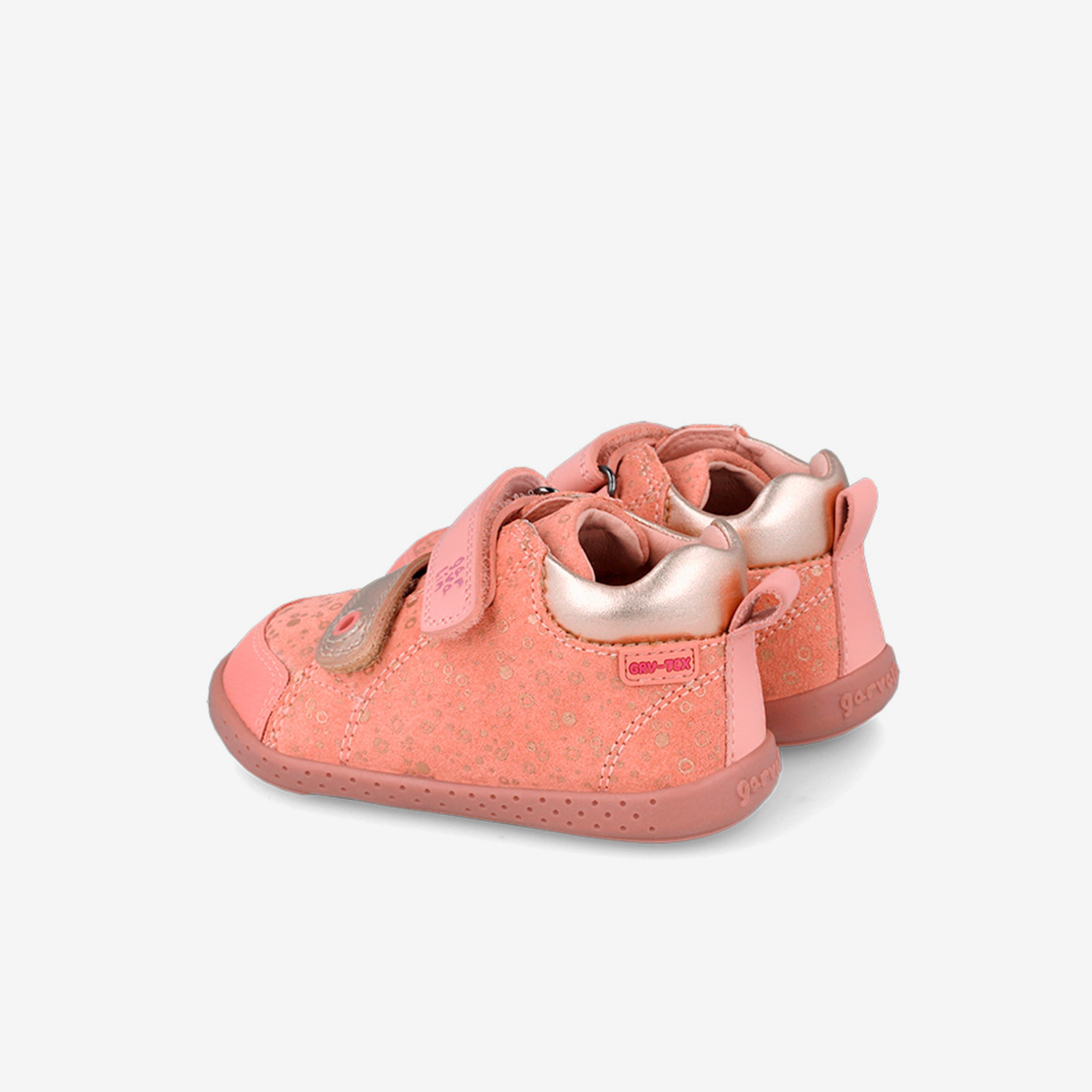 Botita preandante Garvalín rosa bebé