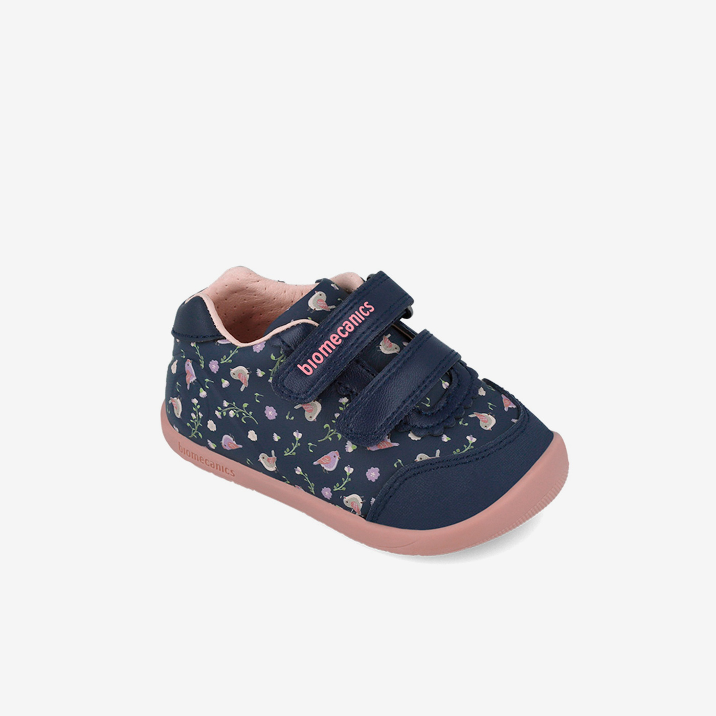 Botita Biomecanics Azul estampada con Velcro