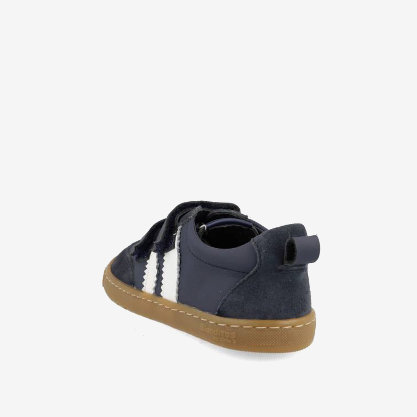 Blanditos deportivas niño marino con rayas blancas