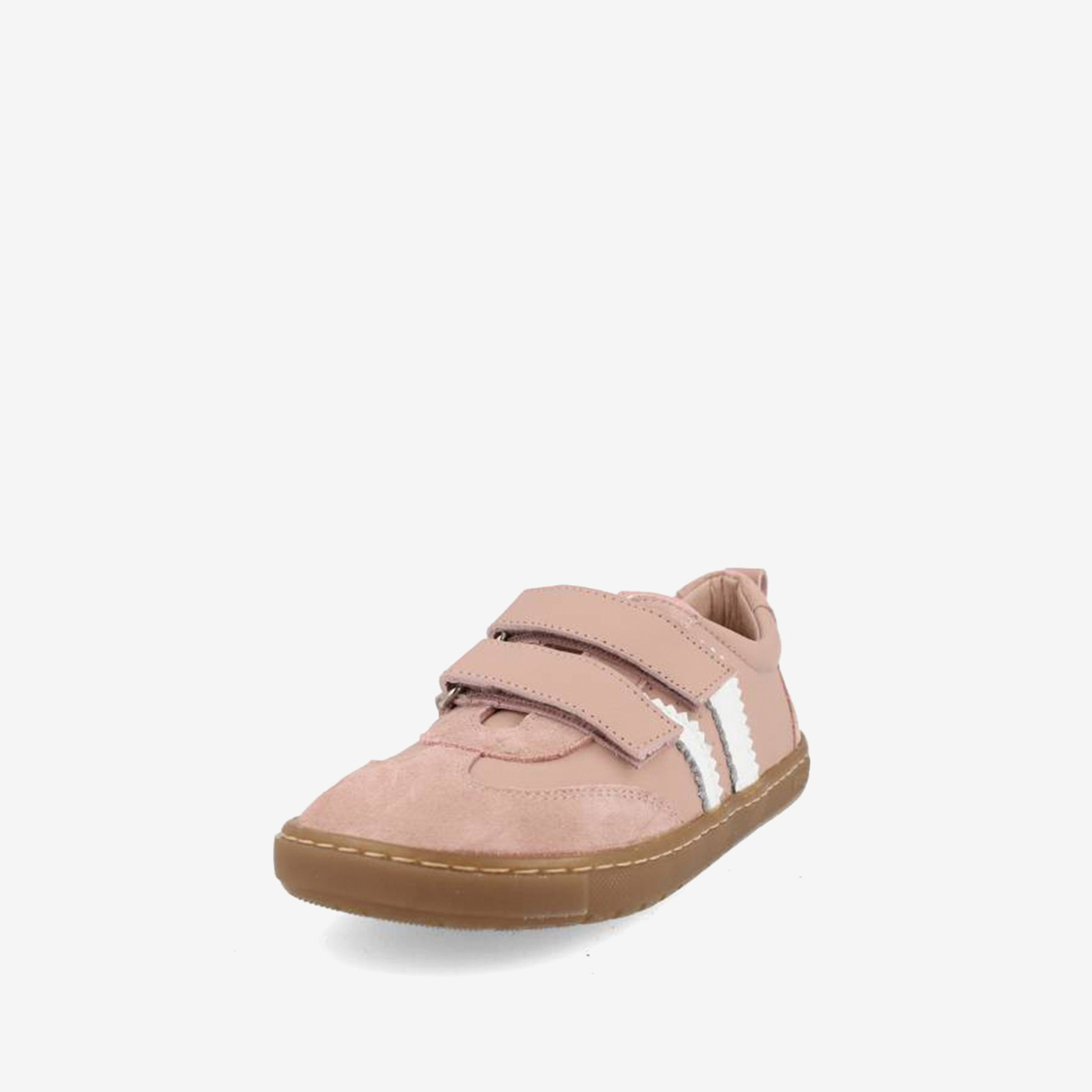 Blanditos deportivas respetuosas de niña rosa con rayas blancas, ligeras y seguras