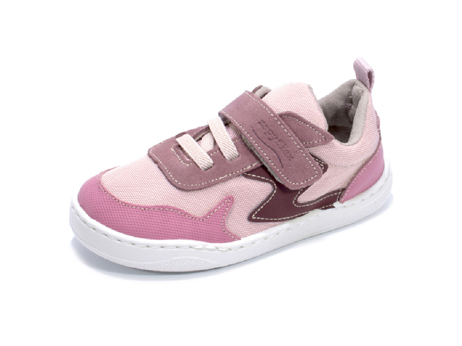 Zapyflex rosa combinada grandes | Deportiva respetuosa para niños mayores